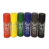 Kwik Stix™ 6 Classic Color Jumbo Solid Tempera Paint Stick Set