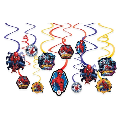 Spider-Man Webbed Wonder Swirl Decorations Pack