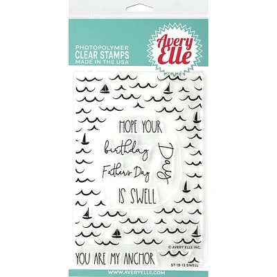 Avery Elle Swell Clear Stamp Set
