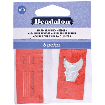 Beadalon® Hard Beading Needles, 6ct.