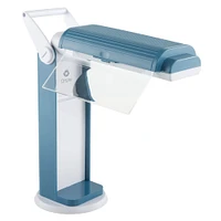 OttLite 11.5" Dark Blue Magnifier Task Lamp