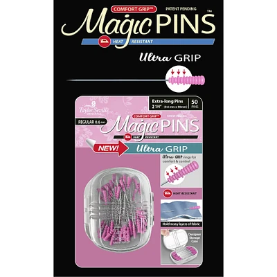 Taylor Seville® Magic Pins™ Extra-Long Pins, 50ct.
