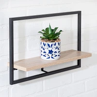 Honey Can Do Long Floating Wall Shelf