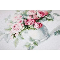 Luca-s Etude With Roses Counted Cross Stitch Kit