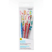 12 Pack: Princeton™ Lettering 3 Piece Brush Set