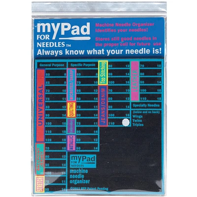 myPad For Needles™ Machine Needle Organizer