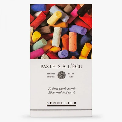 6 Packs: 20 ct. (120 total) Sennelier Half Stick Soft Pastel Set