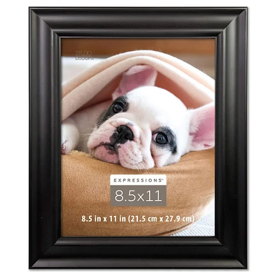 Black 8.5" x 11" Document Frame, Expressions™ by Studio Décor®