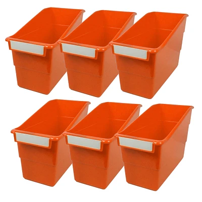 Romanoff Tattle® Orange Shelf File, 6ct.