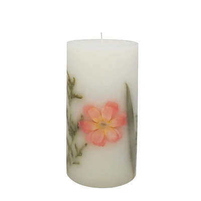 Home Fragrance Collection 3" x 6" Peony & Rose Scented Pillar Candle by Ashland®