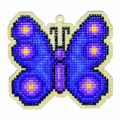 Wizardi Butterfly Diamond Painting Ornament Kit