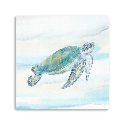 Great Blue Sea XII Canvas Giclee