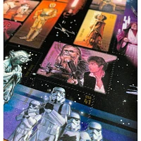 Star Wars U.S. Stamp Sheet in 16" x 14" Wood Frame