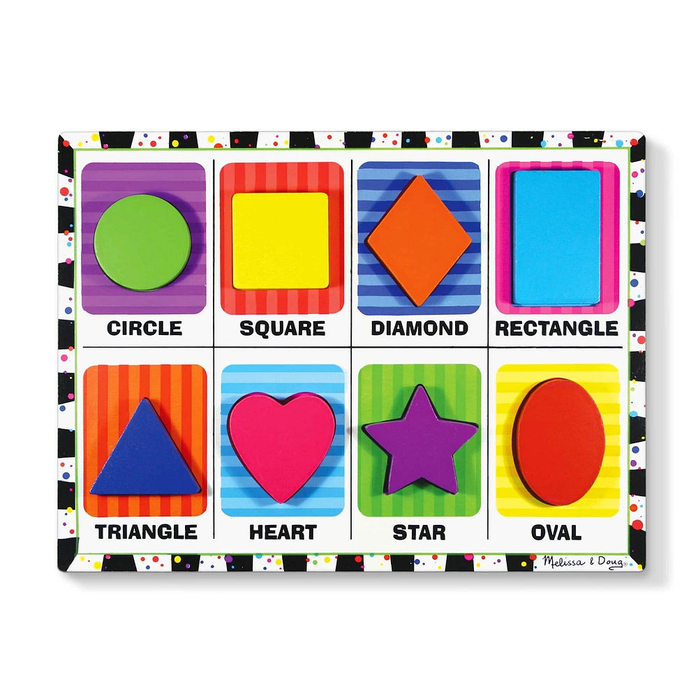 Melissa & Doug® Shapes 8 Piece Chunky Puzzle