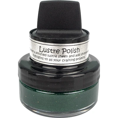 Creative Expressions Cosmic Shimmer Glitzy Green Lustre Polish