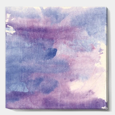 Designart - Watercolor Purple Haze II