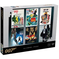 Top Trump® 007 Bond All Six Bonds 1,000 Piece Jigsaw Puzzle