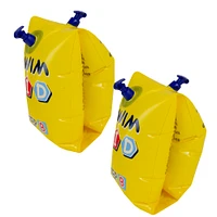 Pool Central® 10" Inflatable Yellow Swim Kid Step B Arm Floats, 2ct.
