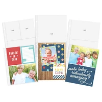 Simple Stories Sn@p!™ Variety Pack Pocket Pages for 6" x 8" Binders, 12ct.