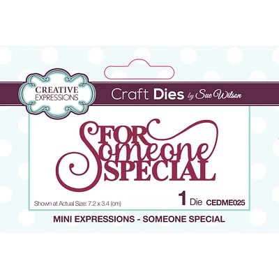 Creative Expressions Someone Special Craft Die Set