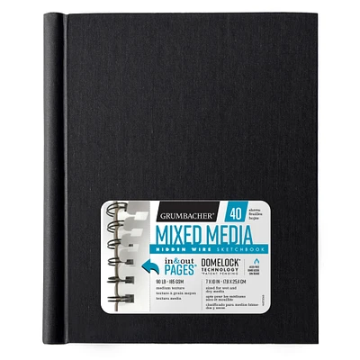 Grumbacher® Hidden Wire Mixed Media Watercolor Sketchbook