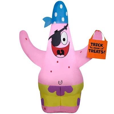 3.5ft. Airblown® Inflatable Halloween Patrick in Pirate Costume