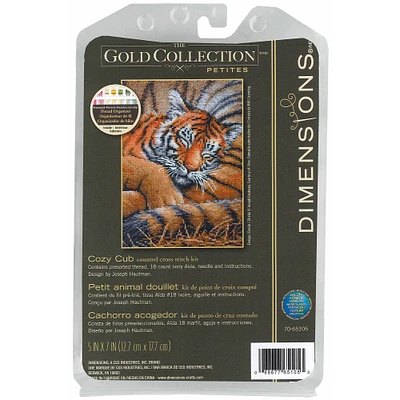 Dimensions® Cozy Cub Cross Stitch Kit