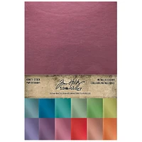 Idea-Ology Kraft-Stock Stack Cardstock Pad 6" x 9" 24 ct. Metallic Colors