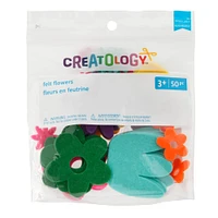 Felt Flowers Scrap Pack, 50ct. by Creatology™