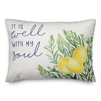 It is Well with My Soul Throw Pillow