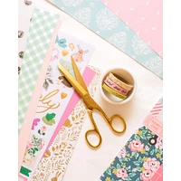 Maggie Holmes Garden Party Gold Foil Accents Washi Tape Set