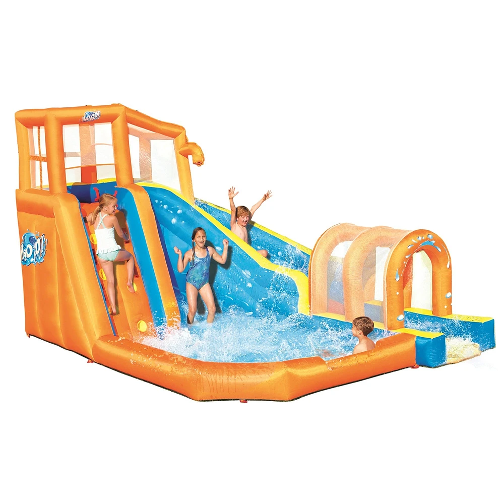 Bestway H2OGO! 13.7ft. Hurricane Tunnel Blast Mega Water Park