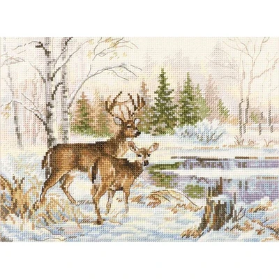 Alisa At The Forest Lake Cross Stitch Kit