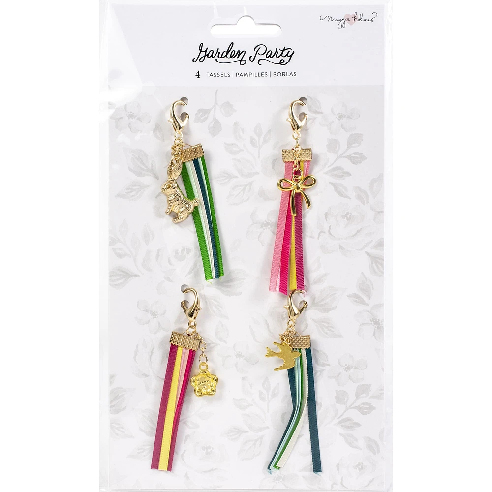 Maggie Holmes Garden Party Tassels, 4ct.