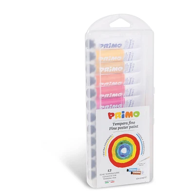 PRiMO 12 Color Fine Tempera Paint Tube Set