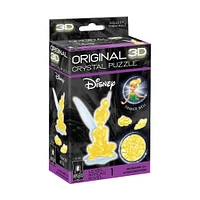 3D Crystal Puzzle - Disney Tinker Bell (Yellow): 43 Pcs