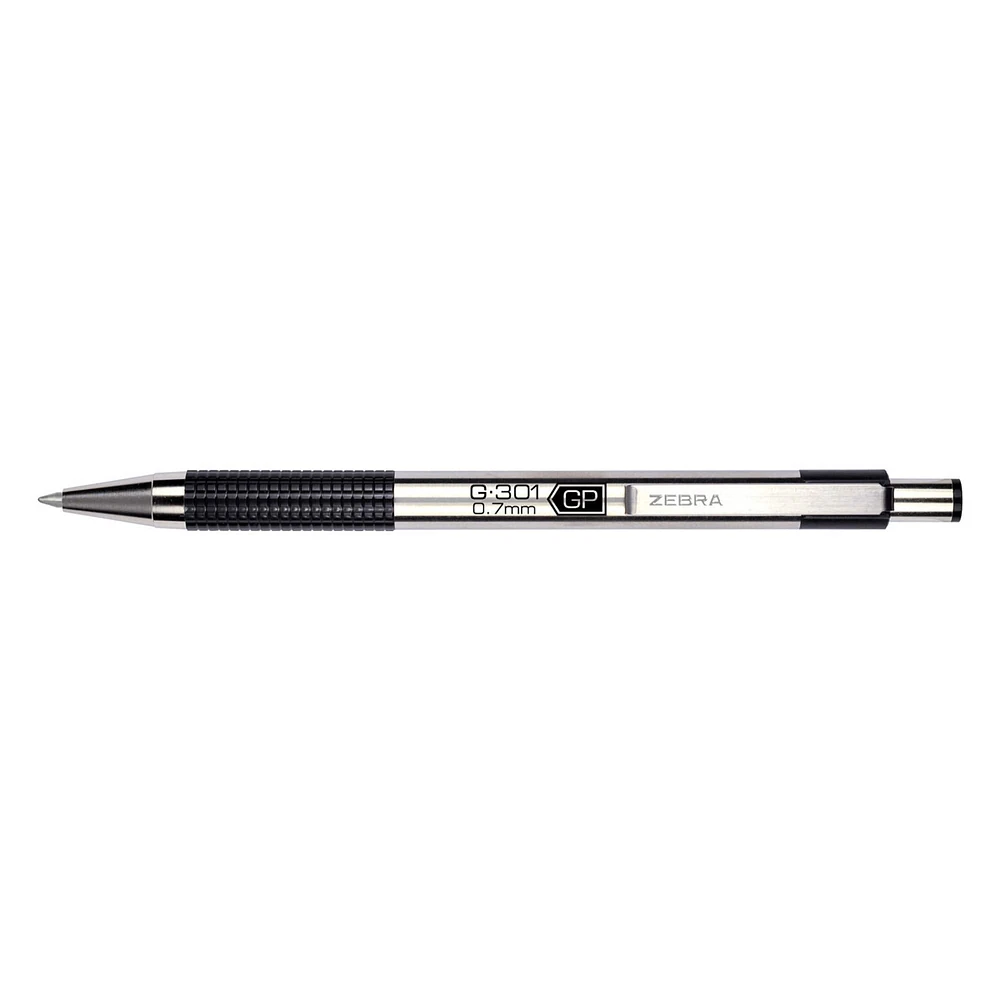 Zebra G-301 0.7mm Retractable Gel Pen