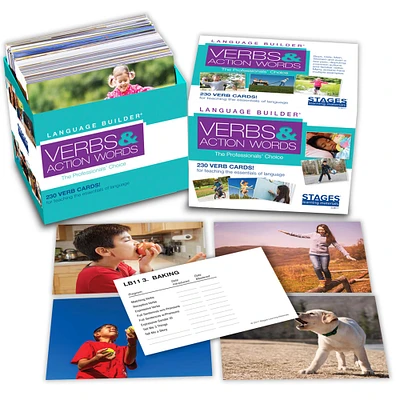 Stages® Learning Materials Language Builder® Verb Picture Cards