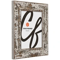 Craig Frames Hatteras XL Barndoor Brown Picture Frame