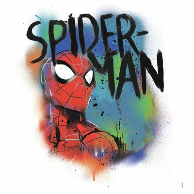 RoomMates Spider-Man Classic Graffiti Burst Peel & Stick Giant Wall Decals