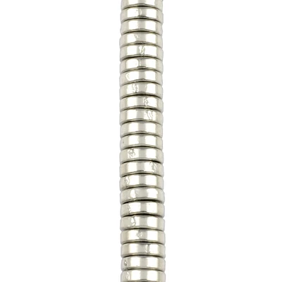 Silver Metal Disc Beads by Bead Landing™