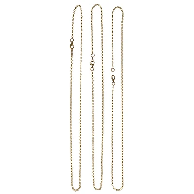 18" Antique Gold-Plated Chain by Bead Landing™