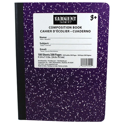 Sargent Art® Composition Book, 100 Sheets, Pack of 12