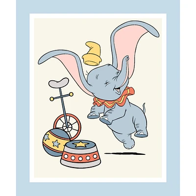 Disney® Classics Dumbo Multicolor Panel Cotton Fabric