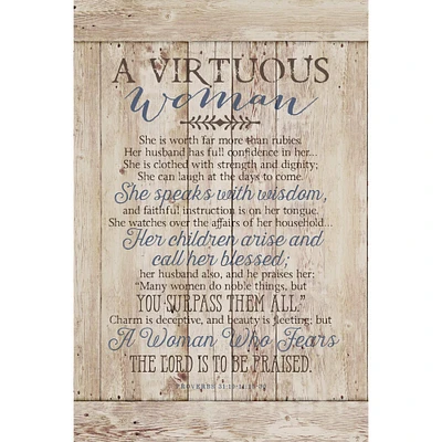 Virtuous Woman: New Horizons Plaque with Easel