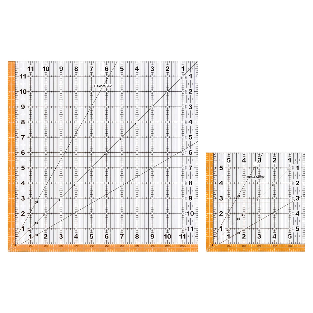 Fiskars® Square Acrylic Quilting Ruler Set