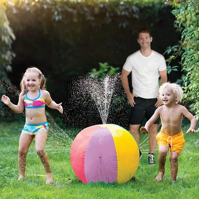 Summer Beach Ball Inflatable Sprinkler