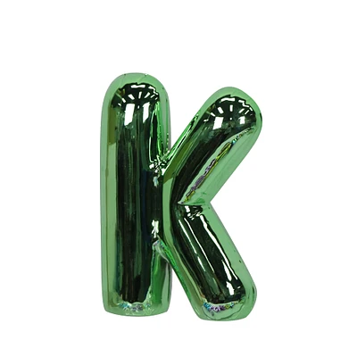 7" Green Monogram K Bubble Decoration by Ashland®