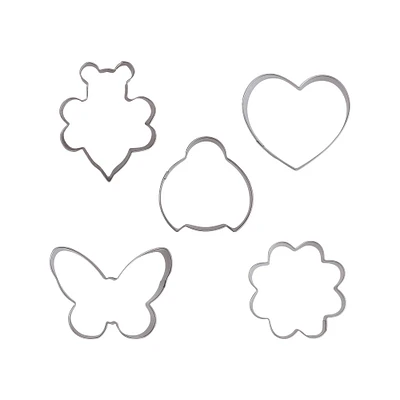 Garden Stainless Steel Mini Cookie Cutter Set by Celebrate It®