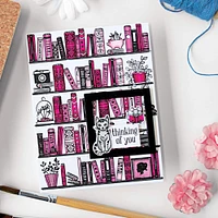 Hero Arts® PolyCLEAR® Bookcase Peek-A-Boo Clear Stamp Set